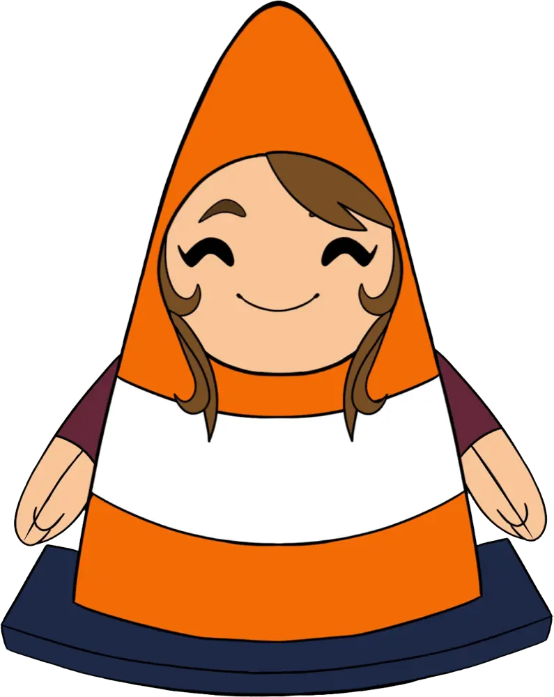 Traffic Cone Becky Plush (1ft)