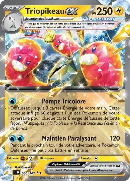 Triopikeau ex - 060/162