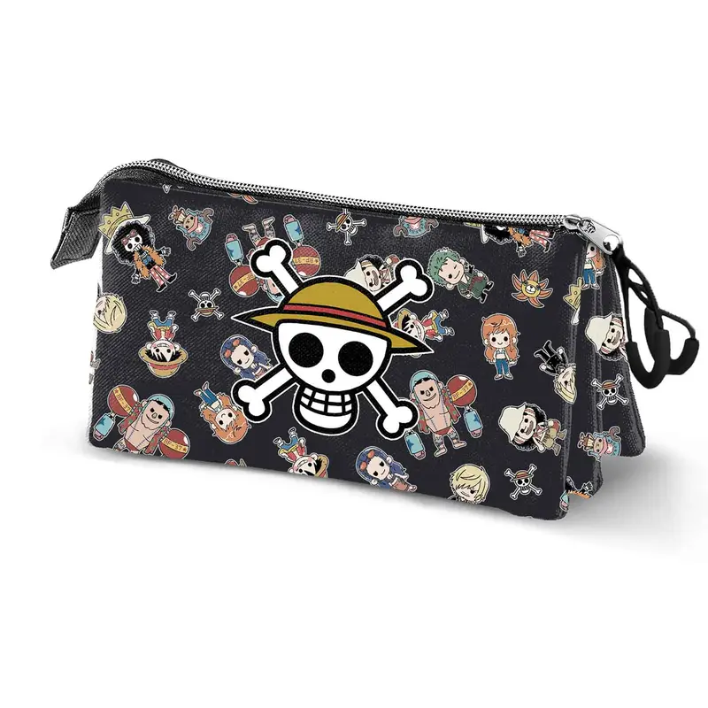 Trousse Triple One Piece « Skull »