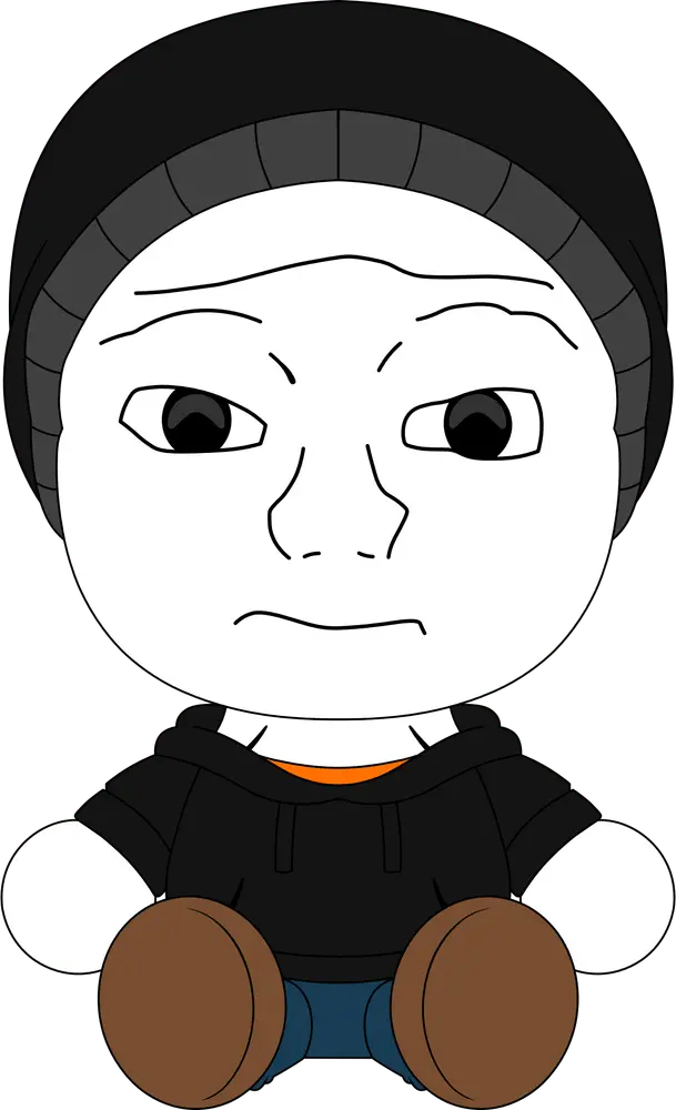 Wojak Plush (9in)