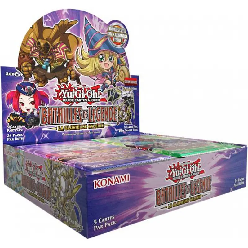 Yu-Gi-Oh! Display de 24 boosters - Batailles de Légende