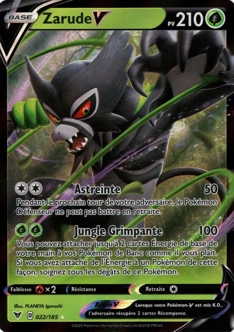Zarude V - EB04 - 022/185